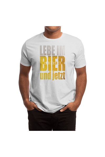Fizello White Unisex T-Shirt - Gym Fitness, Bodybuilding Training, Men's and Women's T-Shirt