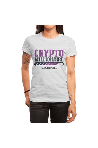Fizello Λευκό Crypto Funny Bitcoin T-shirt για άνδρες και γυναίκες - Unisex