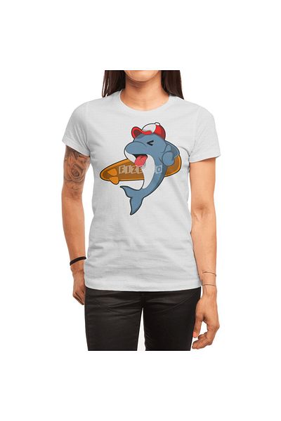 Fizello Tricou sport Dolphin Surfer - Model Surfboard