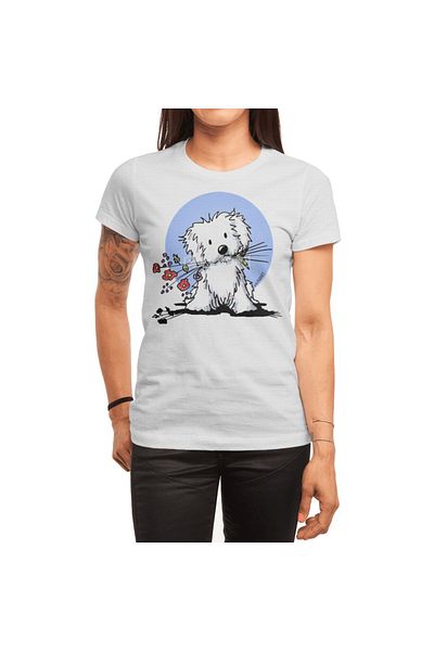 Fizello Λευκό μπλουζάκι Unisex Kiniart Garden Helper