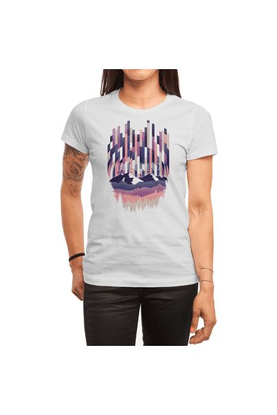 Fizello Sunrise In Vertical - Winter Sunborm, Ανδρικό και Γυναικείο Λευκό T-shirt, Unisex