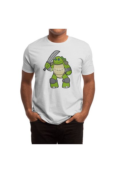 Fizello Warrior Turtle - Unisex Λευκό T-Shirt