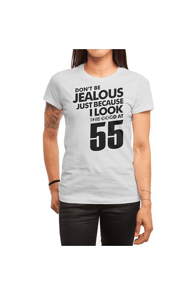 Fizello Ai avut 55 de ani pentru viața nr. 55 Tricou alb unisex - Cadou pentru bărbați și femei