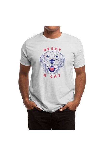 Fizello Tricou pentru bărbați și femei - Adopt A Cat Tricou alb unisex