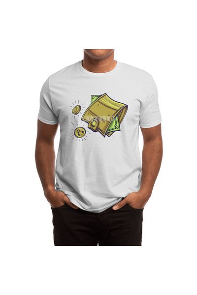 Fizello Bitcoin Wallet Color Extración - Tricou pentru bărbați, femei, tricou alb unisex