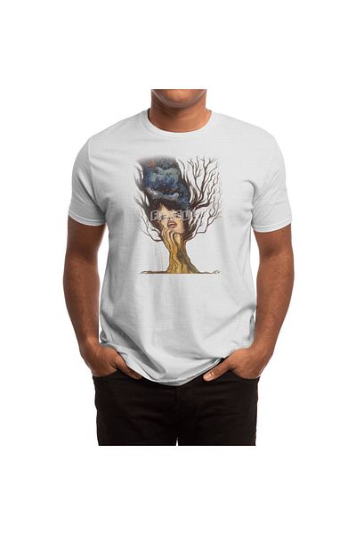 Fizello Λευκό μπλουζάκι Dreaming Tree Unisex