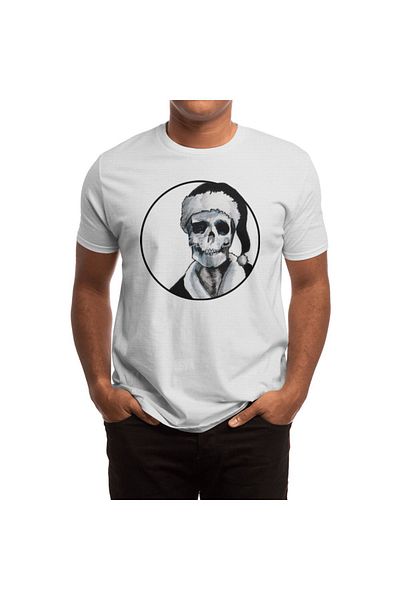 Fizello Tricou pentru bărbați și femei - Cel mai negru vreodată negru de Crăciun, tricou alb unisex
