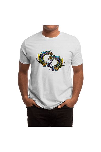 Fizello Λευκό μπλουζάκι Unisex Butterflysplash