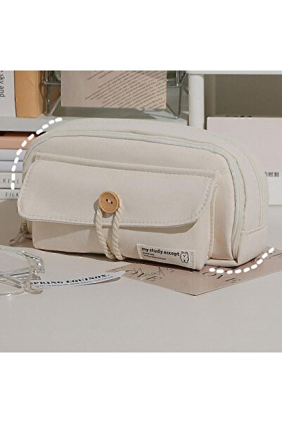 Kawaii My Study Accept Geniş Kapasiteli Soft Kalemlik