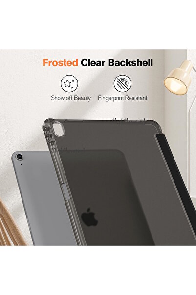 m.tk moveteck iPad Air 10.9 بوصة - متوافق مع Air 4 5 6، حافظة ذكية مع وضع النوم، حامل قابل للطي مع حجرة القلم