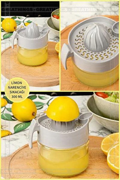 Hane216 300 ml with Fork Squeeze Lemon, Pomegranate, Orange and Mandarin