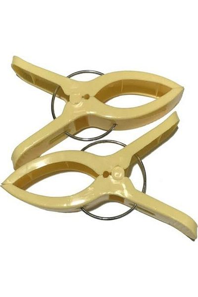 Hane216 Sunbed Latch - Blanket, Beach Towel Latch XL Size (2 Pieces)