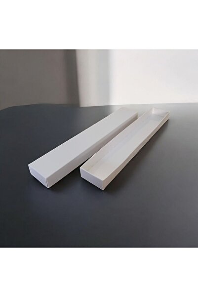 BOXSTATION 4x24x2 Beyaz Komple Karton Kutu 50 Adet