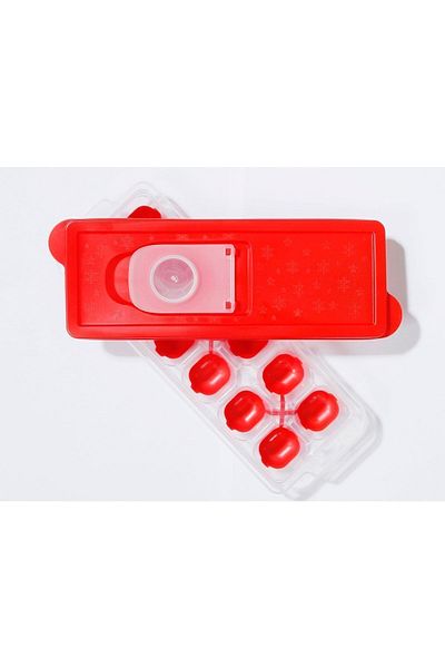 Gondol 12-Piece Compartment Bass Finger Silicone Ice Mold / Covered Silicone Non-Stick Bass Finger Ice Box