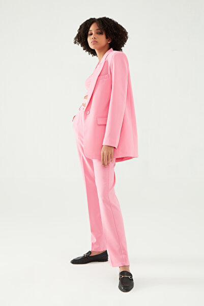 Quzu Γυναικείο μπουφάν Candy Pink Blazer