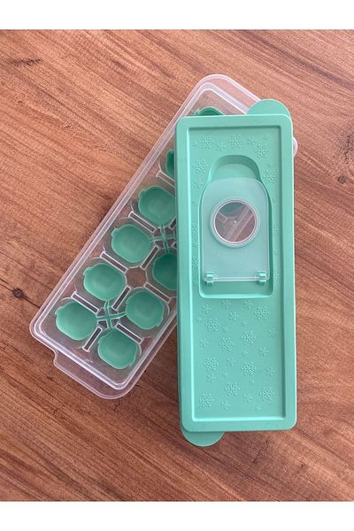 Gondol 12-Piece Compartment Bass Finger Silicone Ice Mold / Covered Silicone Non-Stick Bass Finger Ice Box