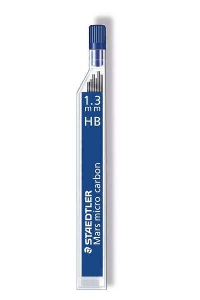 Staedtler Mars Micro Carbon Min (hb) 1.3 Mm Versatil Kalem Ucu 6 Lı (12 Tüp) 250-13-hb