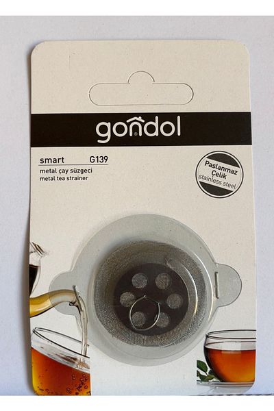 Gondol Steel Tea Strainer Stainless