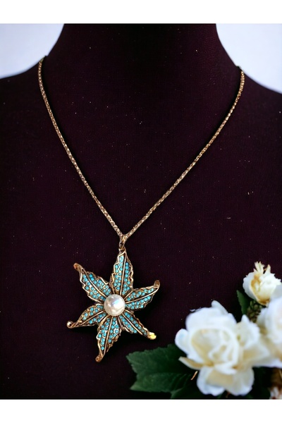 FAYRA ACCESSORIES Zambak Çiçeği Kolye