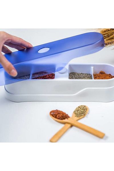 Hane216 4-Eye Spice Rack