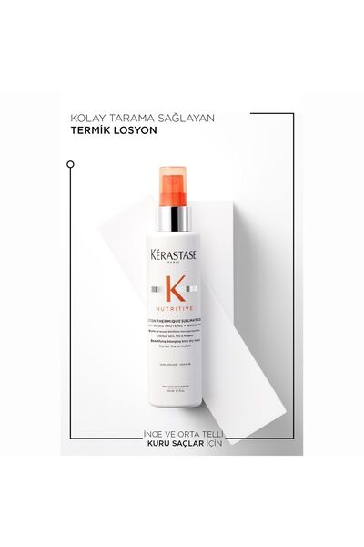 Kerastase 01KTKWKuru, İnce Telli Saçlar İçin Kolay Tarama Sağlayan Termik Nutritive Thermique Losyon 150 ml