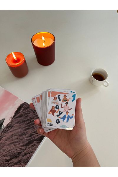 ANSHA CRAFTS Foya Chat Cards - Game Cards for Couples and Friends