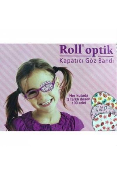 Kurtsan Roll Optical Eye Cover Tape 100 Pieces for Girls