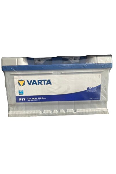 Varta F17 12v 80 Ah 740 Aen Akü Üretim: 2022 Üretim