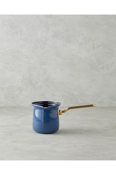 English Home Isidora Enameled Blue Coffee Pot - 500 ml