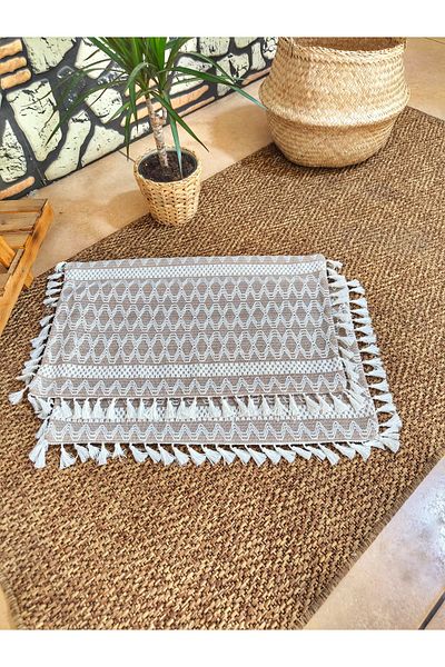 nonamino Cotton Lace Zippered 2-Piece Throw Pillow Cover Set