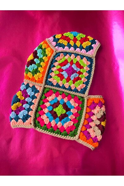 El örgüsü Crochet Balaclava El Örgüsü Boyunluklu Bere,Örgü Şapka