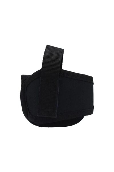 Mini Askeri Malzeme ve Tactical Siyah Kase Tabanca Kılıfı 9mm