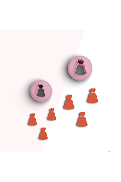 brocutters كيس صغير من طين البوليمر للعام الجديد - قوالب مجوهرات وحلوى، سيرام...