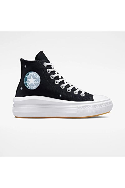 Converse Chuck Taylor All Star Move Kadın Siyah/Hardal Sneaker