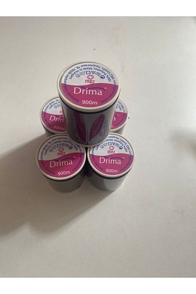 Drima 900 Mt κλωστή ραπτικής μαύρο (5 τεμάχια)