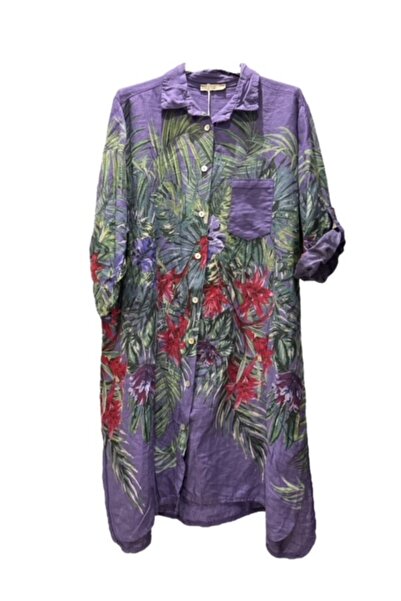 PHUTİ COLLECTION Ιταλικό λινό φόρεμα - βαμβακερό