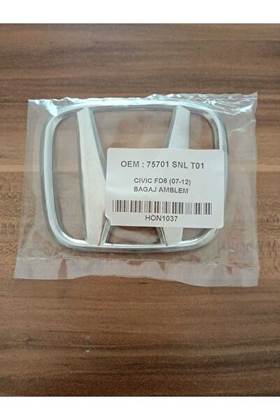 JustSmile HONDA CİVİC FD6 (07-12) BAGAJ AMBLEM/LOGO/ARMA