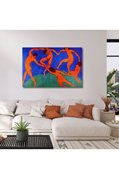 GAAGART Tekli Yatay Kanvas Tablo Henri Matisse Dans İsimli Eseri