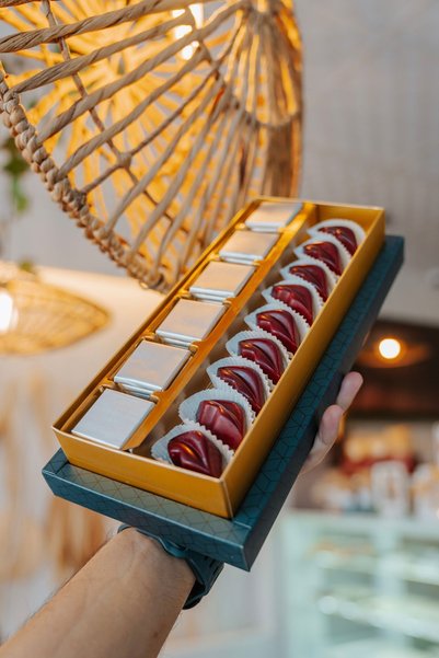 Bubon Chocolate Sevgililer Günü Dudak Şeklinde Kutu Çikolata Hediyelik