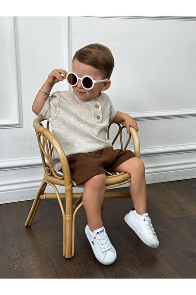 bohemiankids baby wear Coffee Muslin Set