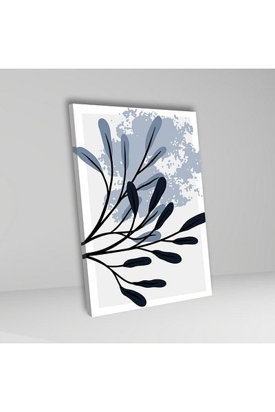 GAAGART 3 τεμάχια καμβάς τοίχου Bohemian Blue Linear Design