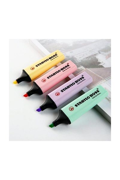 Stabilo Pastel Colors Set of 4