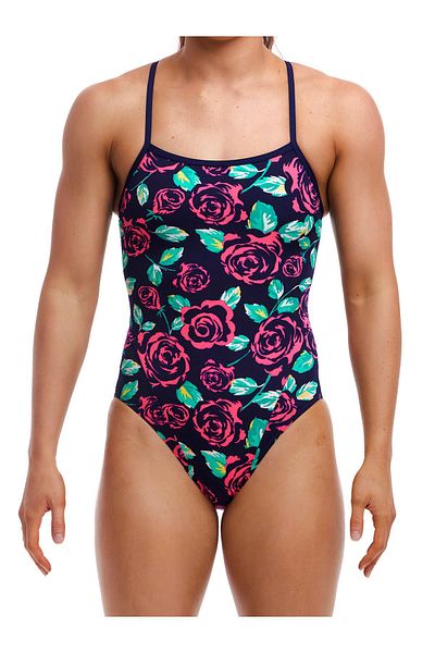 FUNKİTA Funkita Ss Feeling Rosy - Women's Thin Strap Training Swimsuit