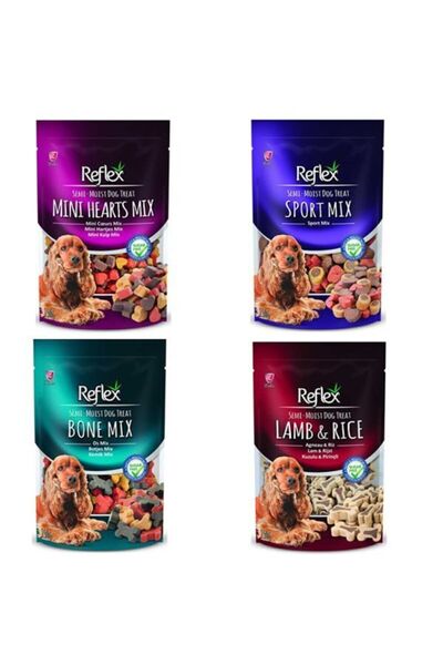 Reflex Semi Moist Dog Treat Köpek Ödülü 150 Gr * 4 Lü Eko Paket