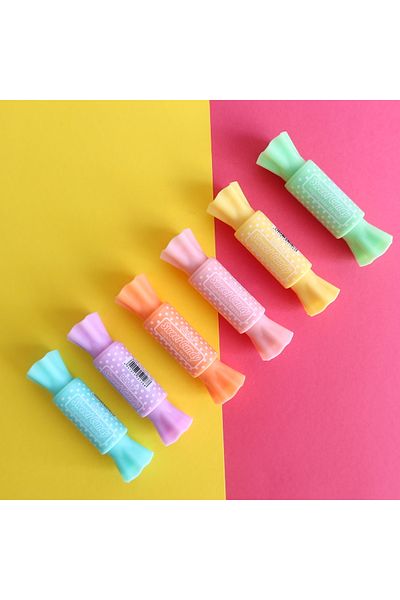 enyareshome Colorful Nap Dream Highlighter Pens with Two Tips - 6 Colors - 1mm and 3mm Tip Thickness