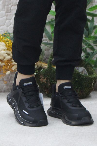 Lescon Pantofi sport pentru bărbați Eterium 3 Black, flexibili și confortabili - Produs original Airfoam