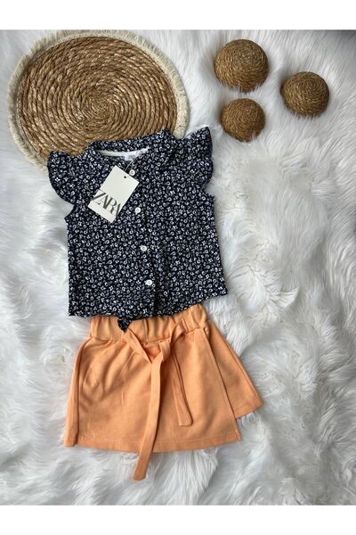 SONGÜLBERİK Shorts Skirt Shirt Set