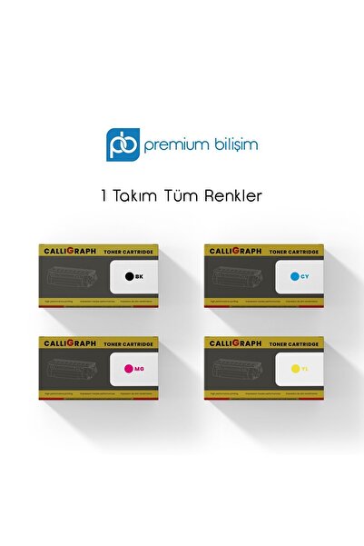 KYOCERA TK5270 4 RENK MUADİL TONER SETİ - M6230cidn / M6630cidn / P6230cdn