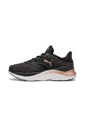 Rose gold and black puma shoes clearance