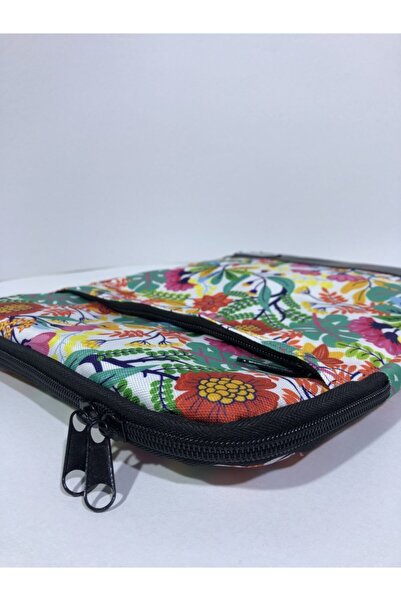 Differ 14 Inç Çiçek Desenli Macbook/laptop/notebook/tablet Çantası